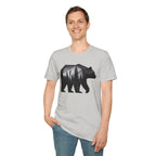 Geometric Forest Bear T-Shirt