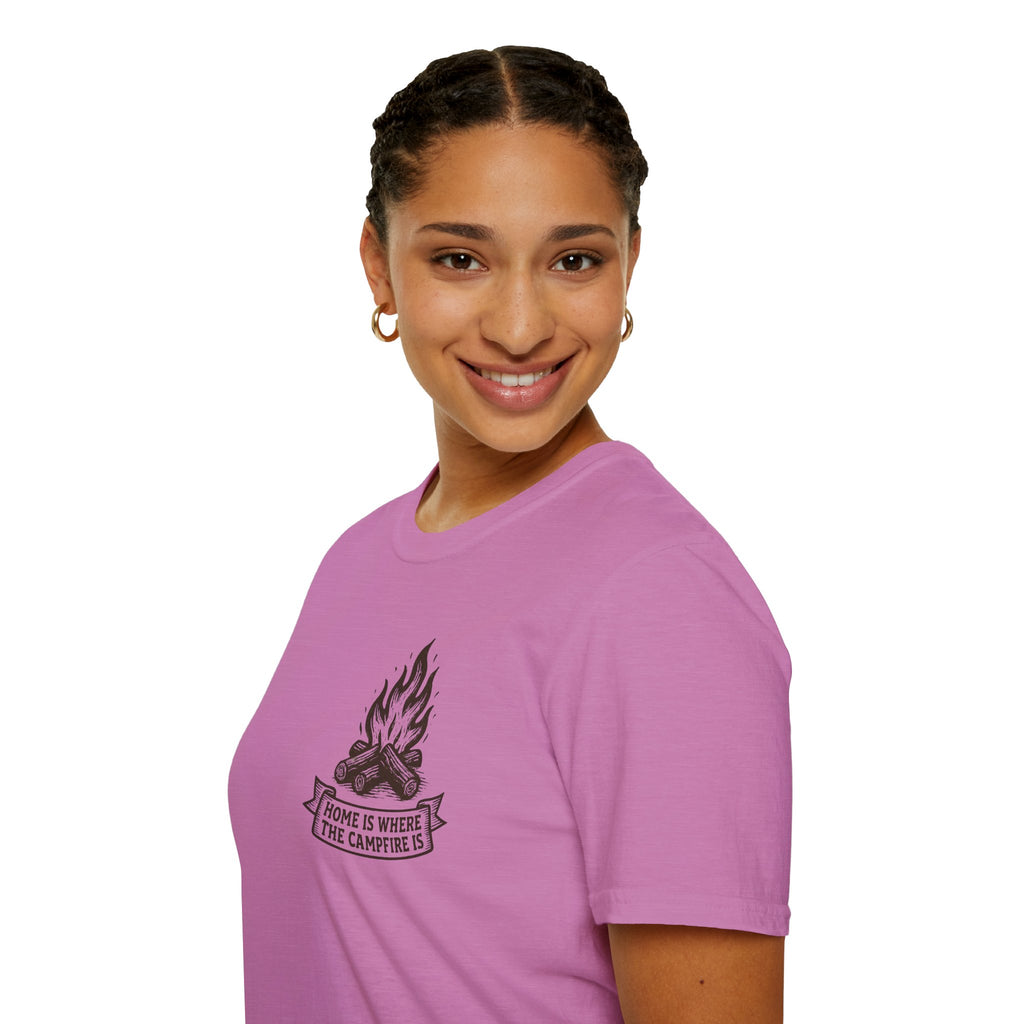 "Home Is Where The Campfire Is" T-Shirt