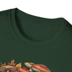 Mushroom & Autumn Leaves T-Shirt