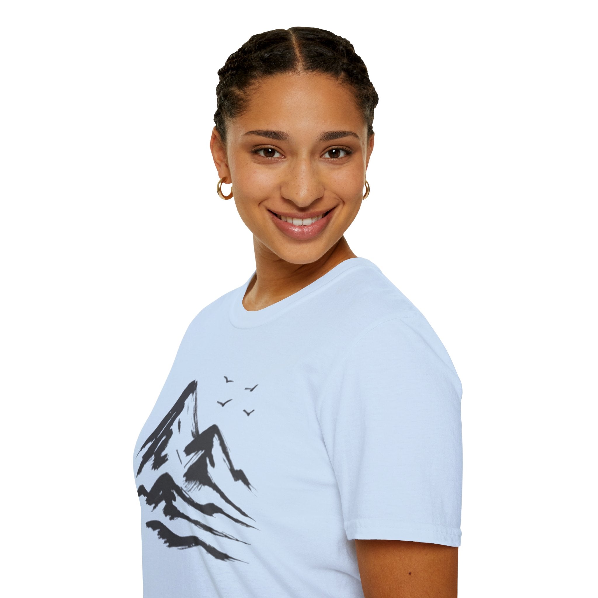 Mountains and Birds T-Shirt
