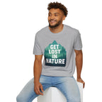 "Get Lost in Nature" Pine Trees T-Shirt