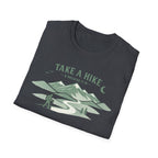 "Take A Hike & Breathe It In" Outdoor Hiking Graphic Tee