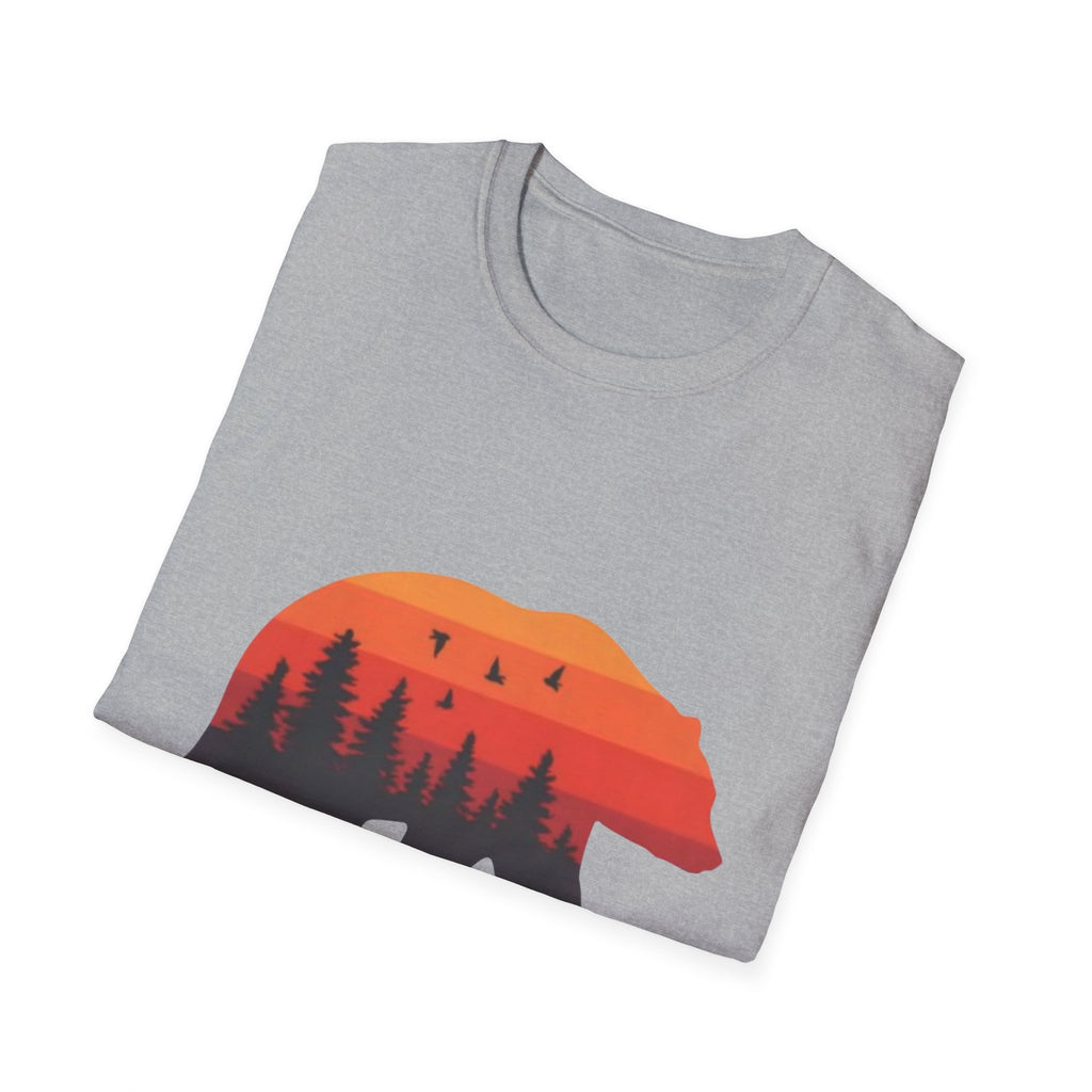 Bear Silhouette at Sunset T-Shirt