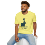 "Wander Often" Hiker on Cliff T-Shirt
