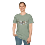 Duck Pair T-Shirt — Watercolor Mallard Ducks on Pond Nature Tee