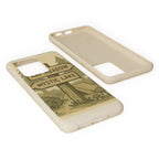 Biodegradable Phone Case — 'Nap Meadow' Mystic Lake Camping Design
