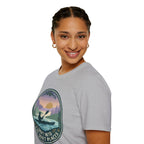 Kayak Sunset T‑Shirt — "Drift Into The Quiet Places" Outdoor Relaxation Tee