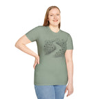 Winding Path Through The Meadow Floral T-Shirt