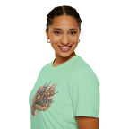 Floral Bouquet Graphic T-Shirt — Rustic Wildflower Bouquet Tee