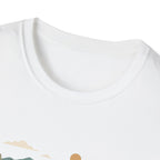 Hiker Mountain Sunset T-Shirt — Scenic Trail Adventure Tee