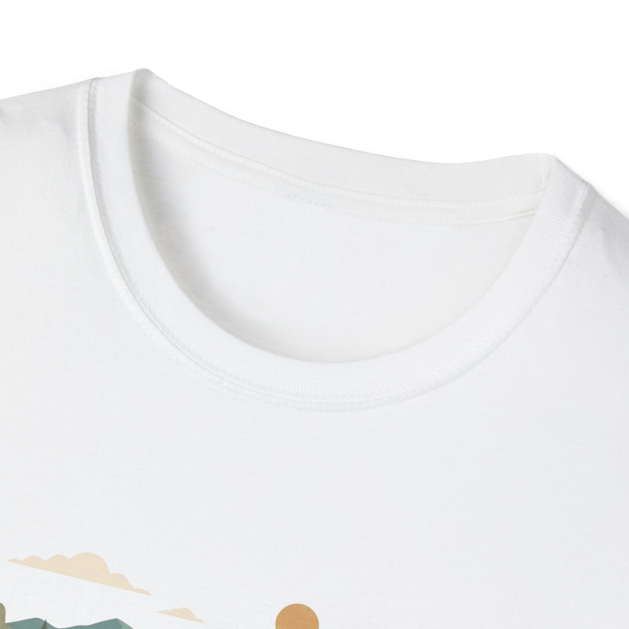 Hiker Mountain Sunset T-Shirt — Scenic Trail Adventure Tee