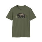 Bear & Pines T‑Shirt — Rustic Woodland Graphic Tee