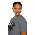 Geometric Forest Bear T-Shirt