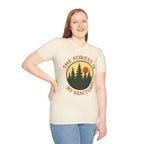 "The Forest Is My Sanctuary" Pines Sunset Graphic Tee Shirt