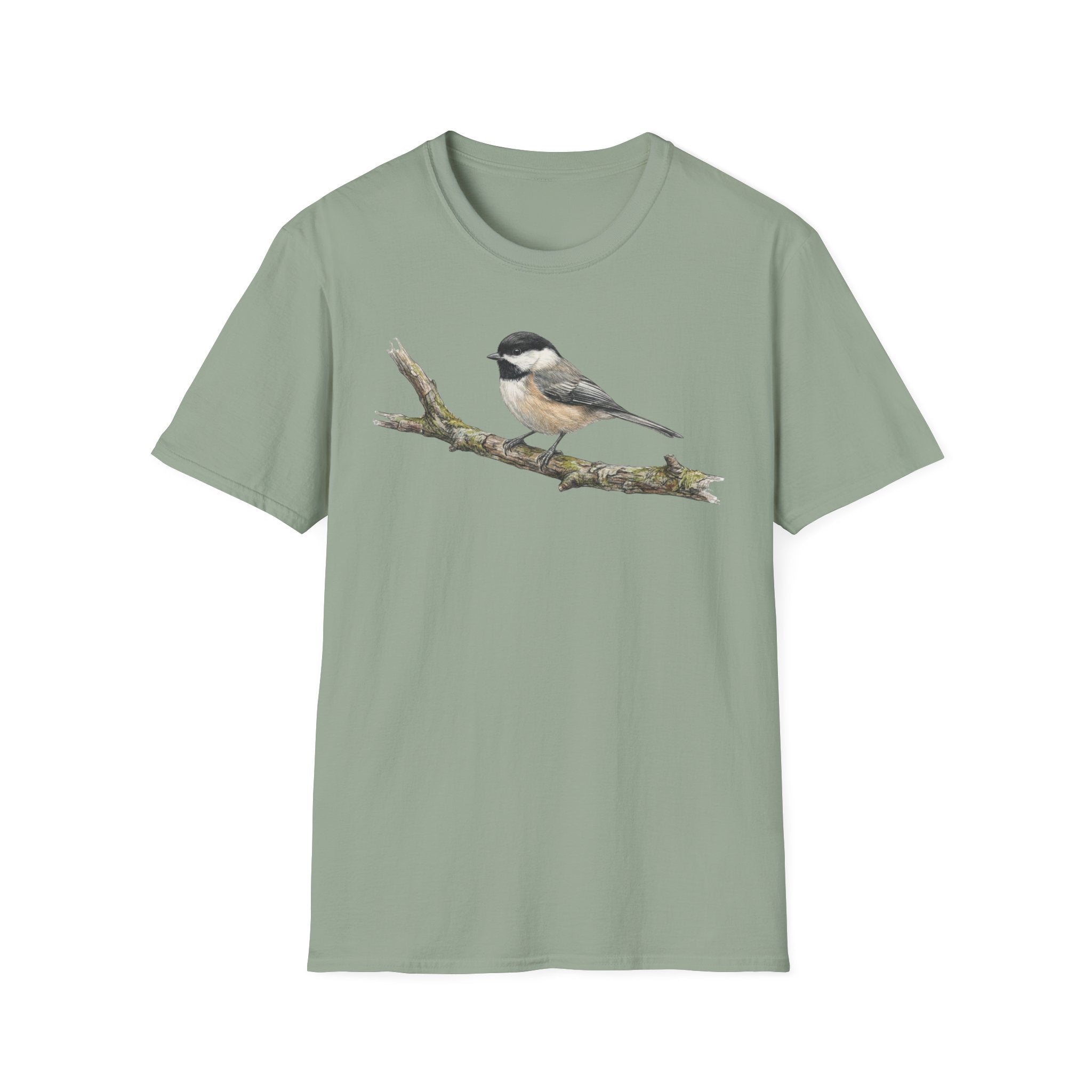 Copy of Chickadee Tee — Watercolor Songbird T‑Shirt