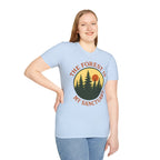 "The Forest Is My Sanctuary" Pines Sunset Graphic Tee Shirt