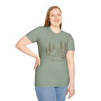 Camping Tent and Campfire T-Shirt
