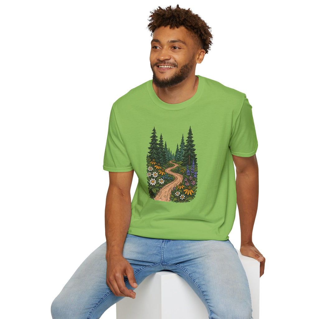Winding Forest Path T-Shirt