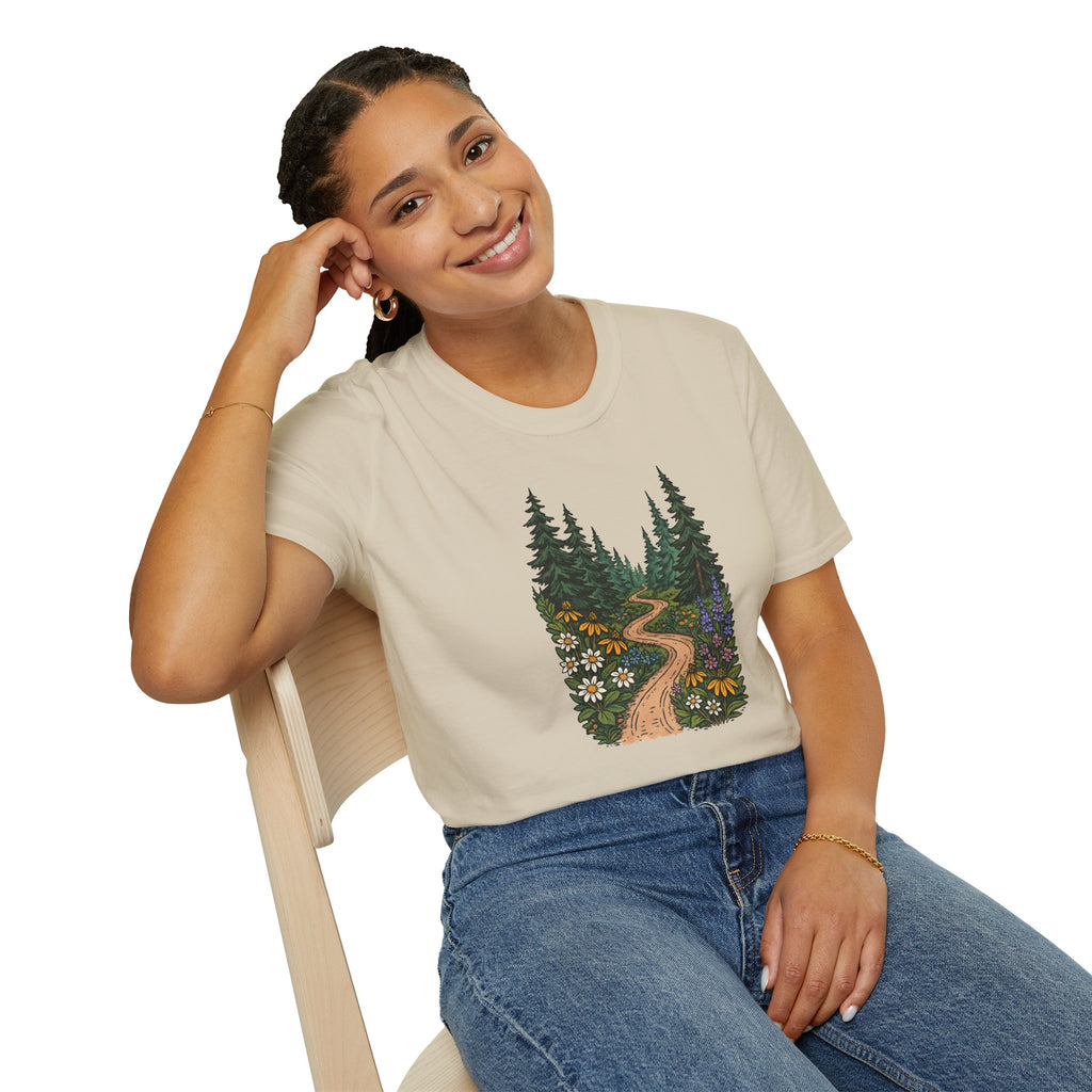 Winding Forest Path T-Shirt