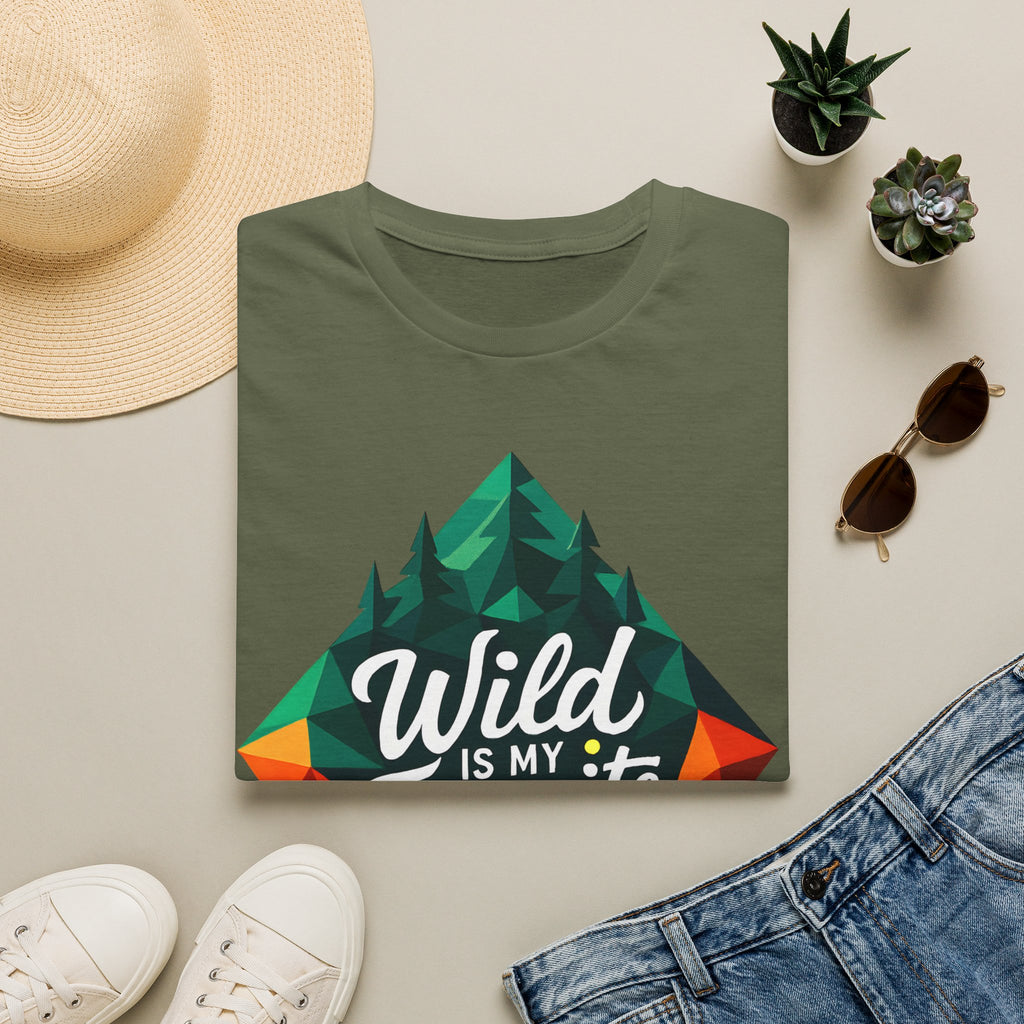 Wild Is My Favorite Color Diamond T-Shirt — Pines & Geometric Logo