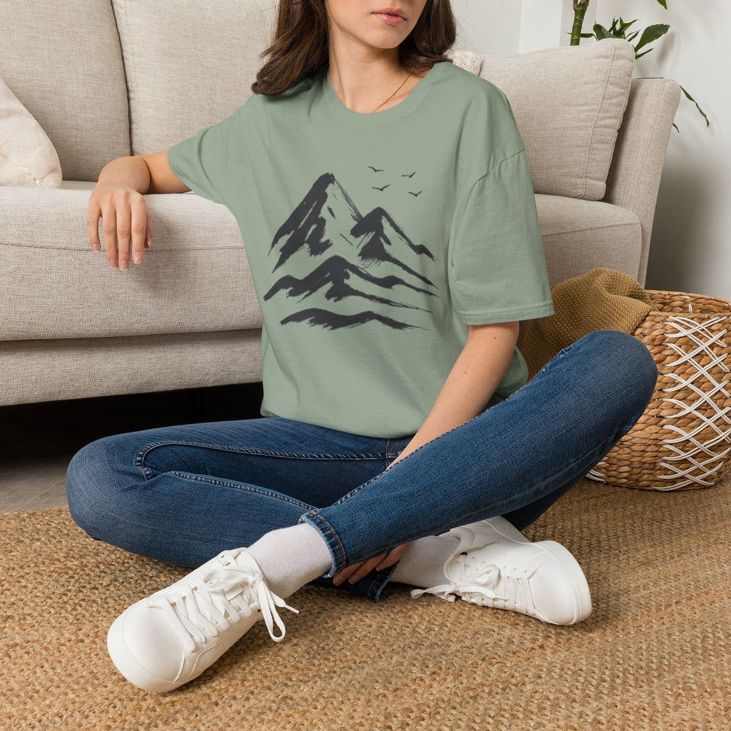 Mountains and Birds T-Shirt
