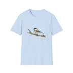 Chickadee Bird Tee — Watercolor Songbird T‑Shirt