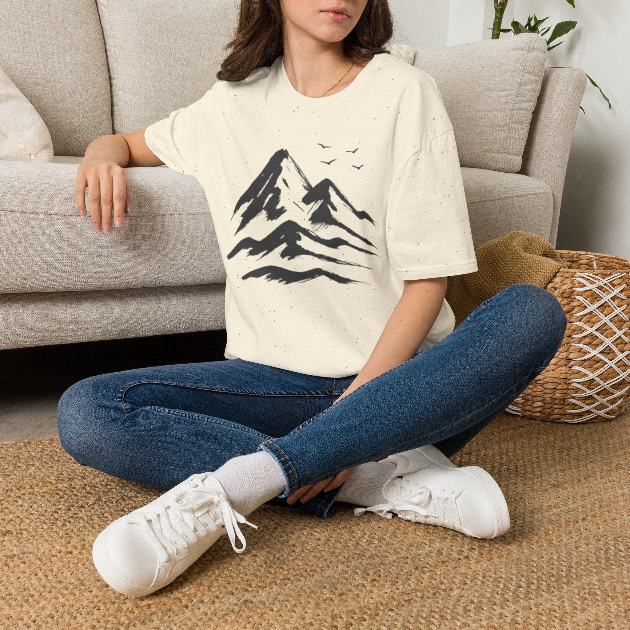 Mountains and Birds T-Shirt