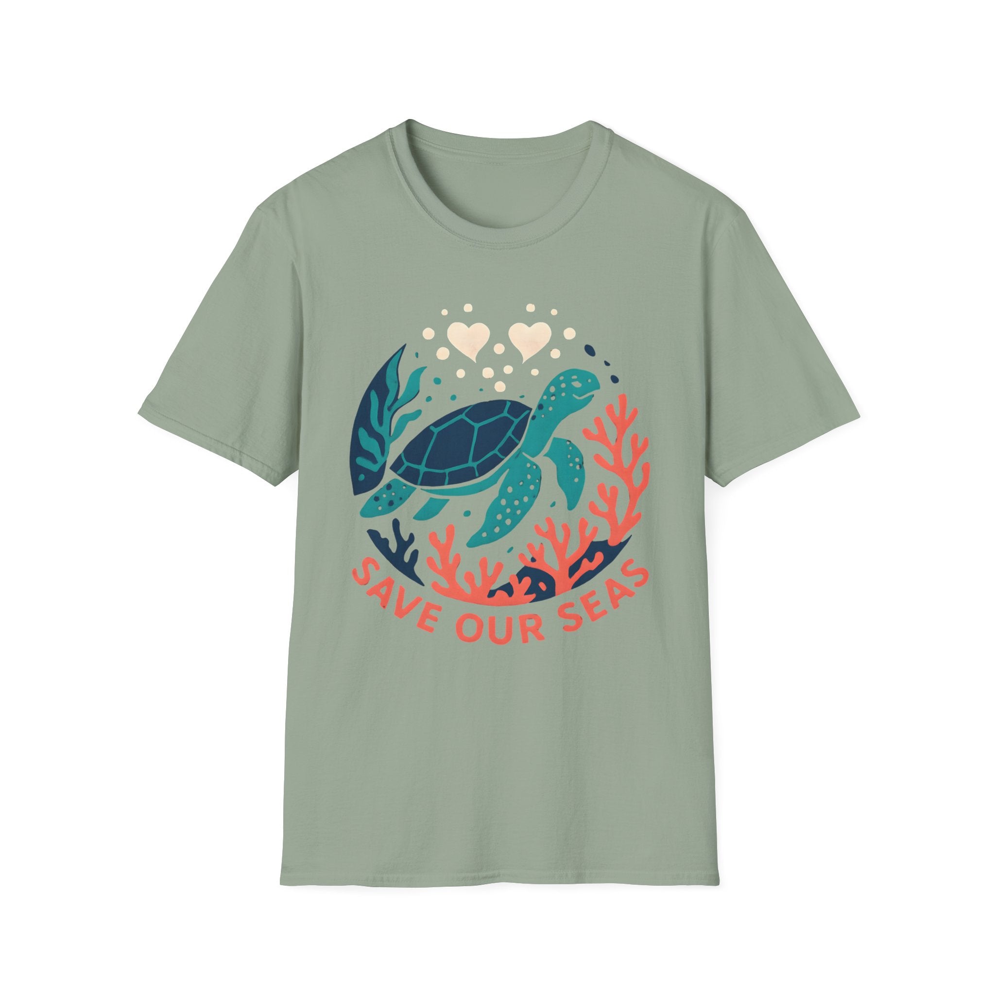 Save Our Seas Sea Turtle T-Shirt — Ocean Conservation Tee