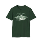 "Take A Hike & Breathe It In" Outdoor Hiking Graphic Tee