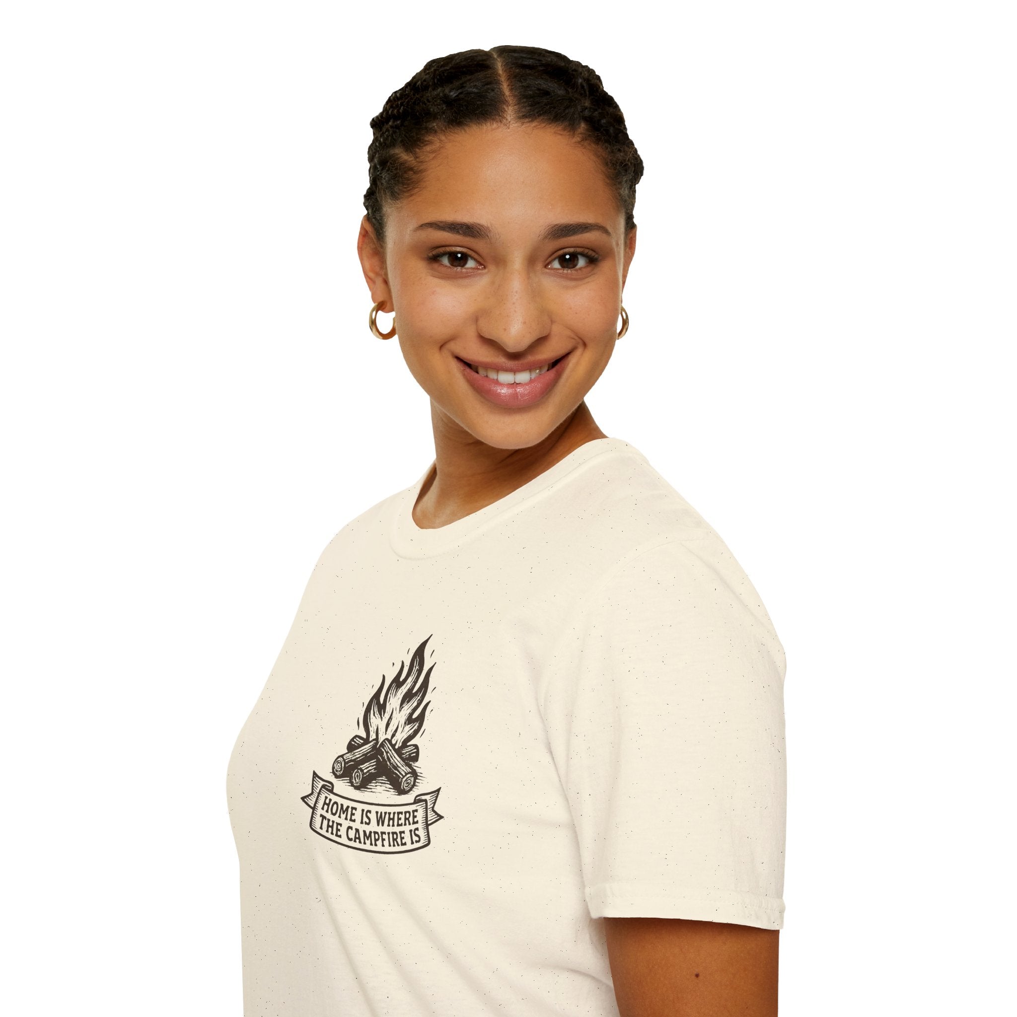 "Home Is Where The Campfire Is" T-Shirt