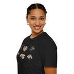 Floral Mini Bouquet T-Shirt — Vintage Botanical Graphic Tee