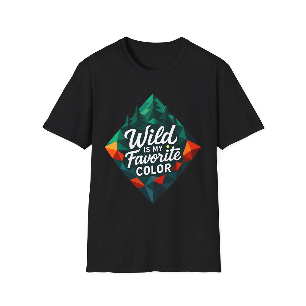 Wild Is My Favorite Color Diamond T-Shirt — Pines & Geometric Logo