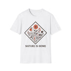 "Nature Is Home" Floral T-Shirt