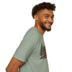 Vintage Cozy Cabin T-Shirt — Faded Pine Tree Cabin Tee