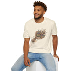 Floral Bouquet Graphic T-Shirt — Rustic Wildflower Bouquet Tee