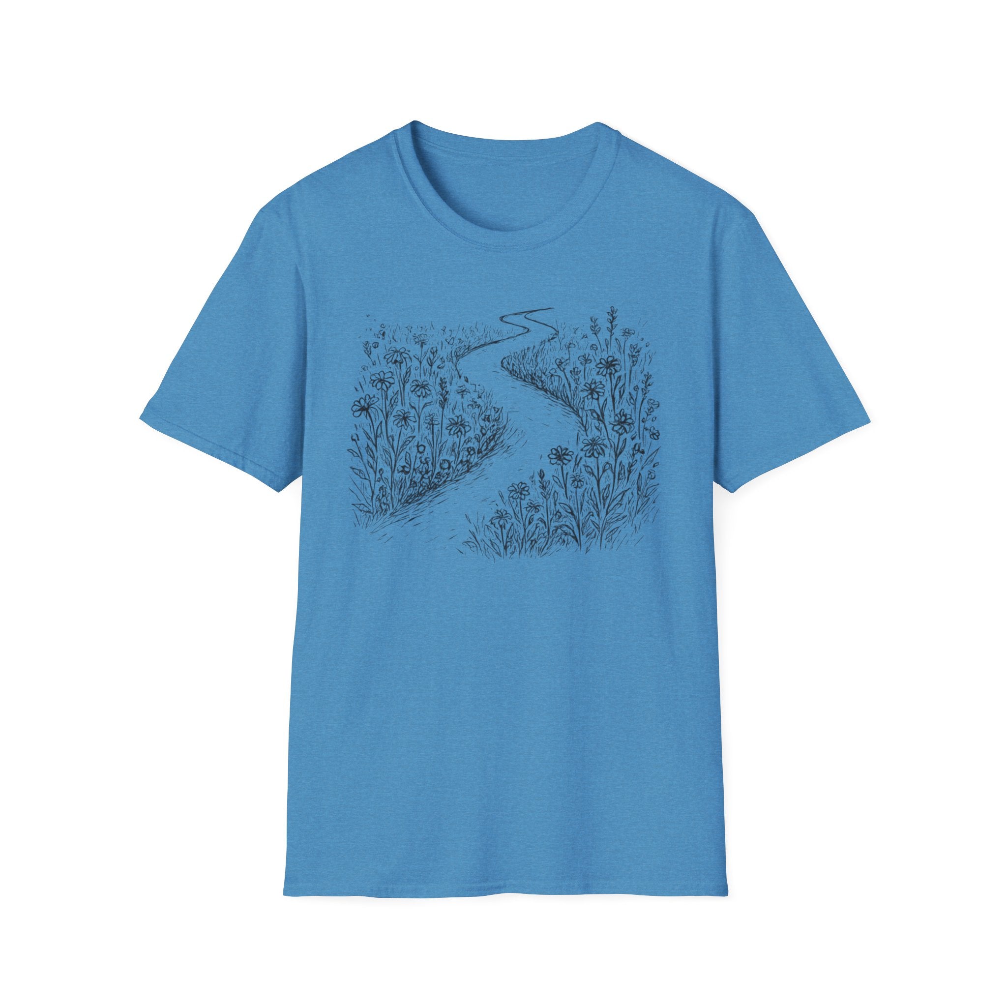 Winding Path Through The Meadow T-Shirt