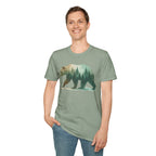 Forest Bear T-Shirt — Watercolor Woodland Bear Graphic Tee Shirt