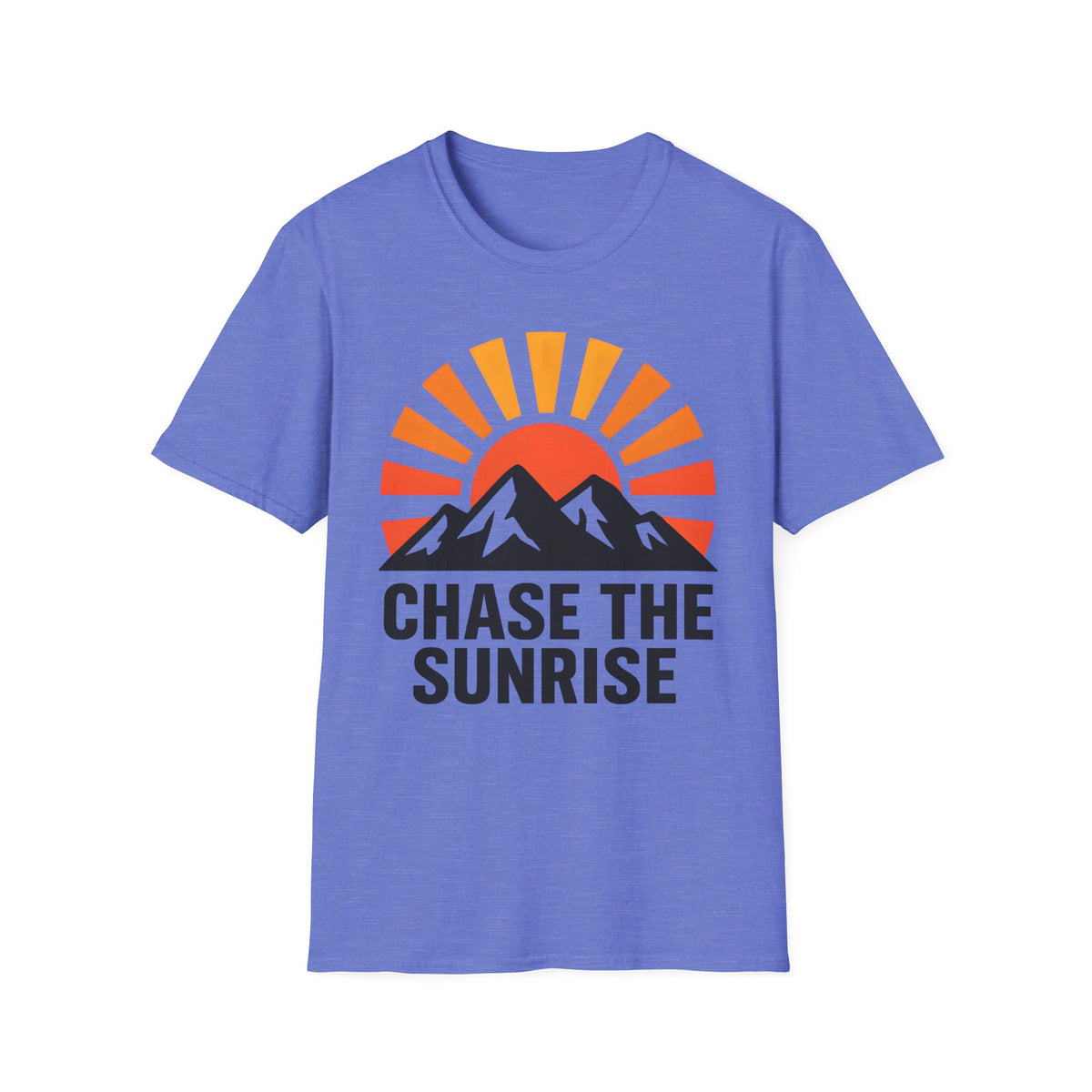 Chase The Sunrise Mountain T-Shirt — Sunrise & Peaks Graphic Tee