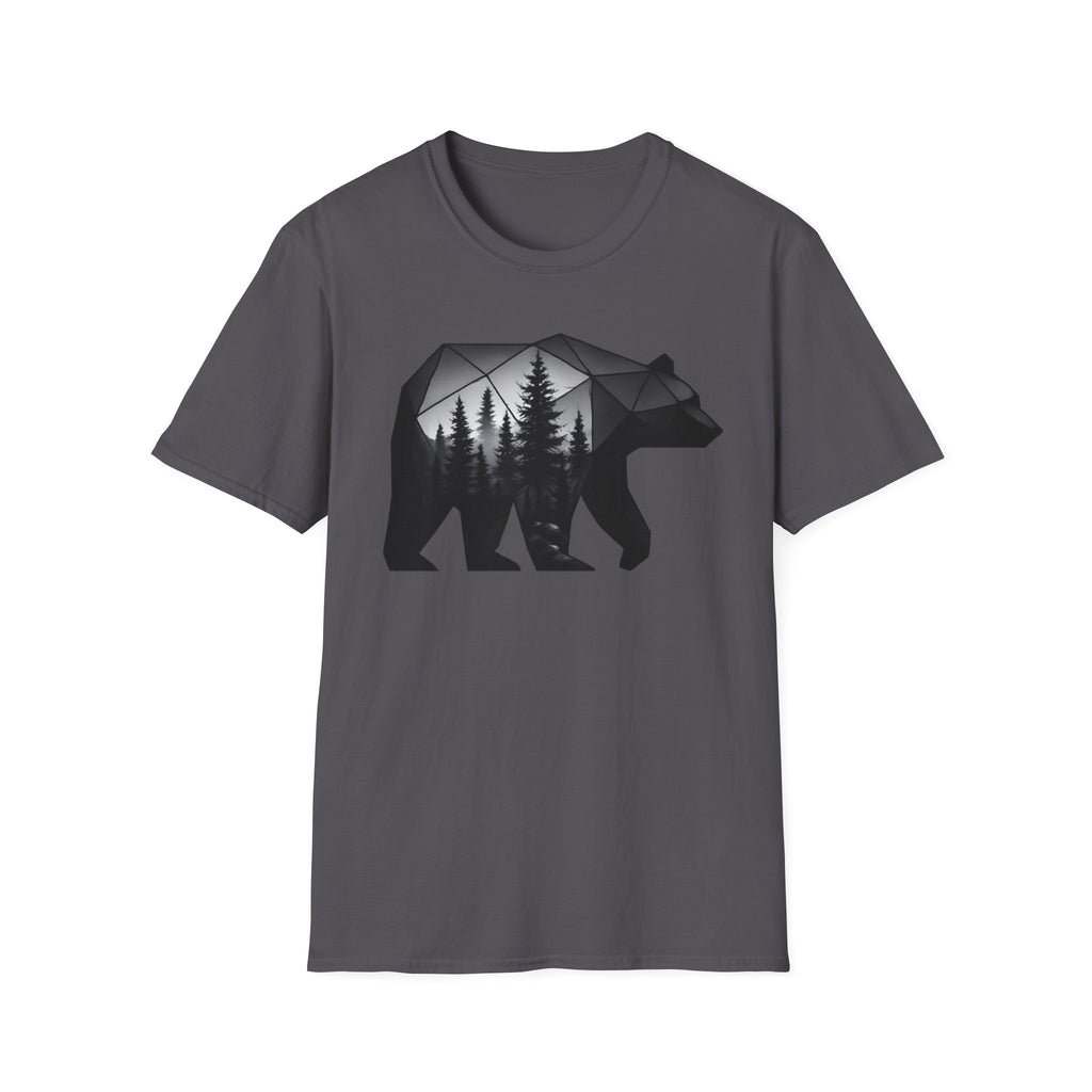 Geometric Forest Bear T-Shirt