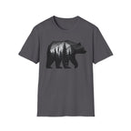Geometric Forest Bear T-Shirt