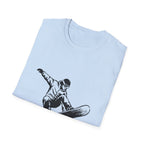 Snowboarder Graphic Tee — Snowboarding Action Shirt