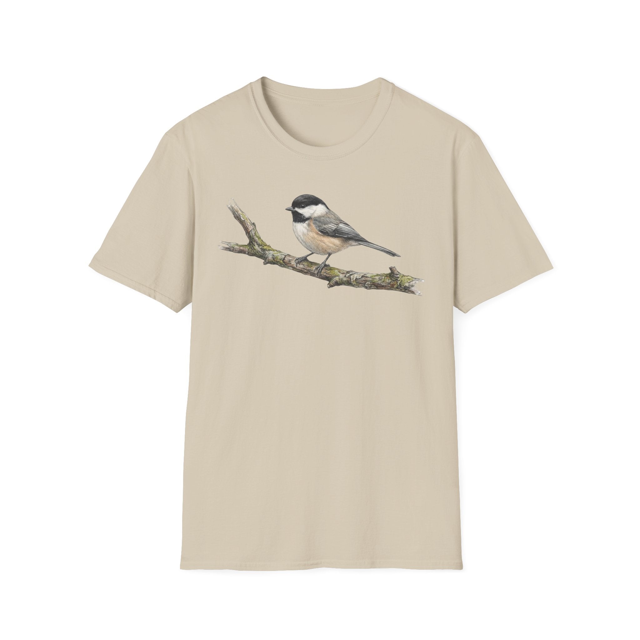 Copy of Chickadee Tee — Watercolor Songbird T‑Shirt