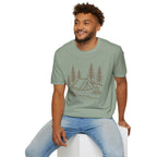 Camping Tent and Campfire T-Shirt