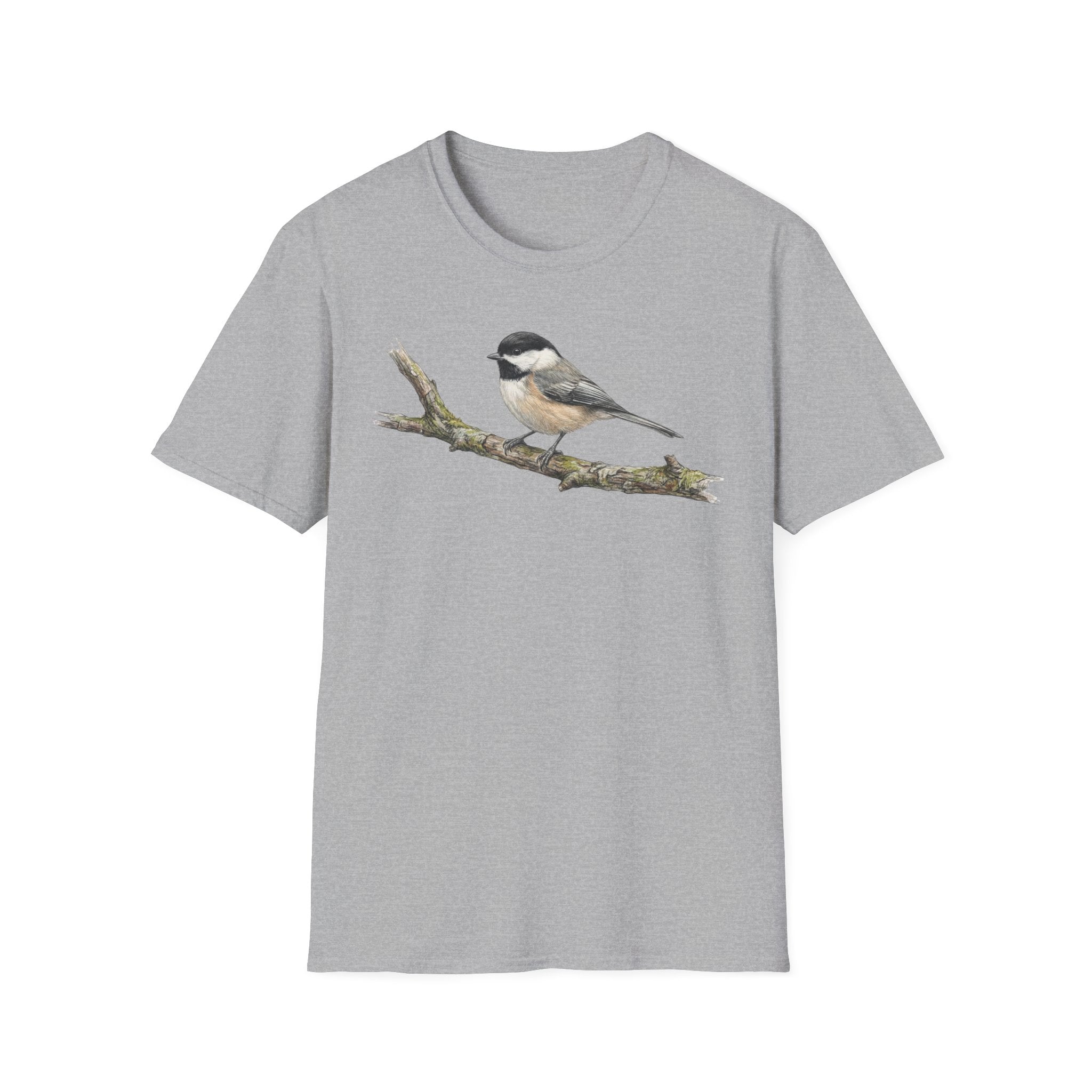 Copy of Chickadee Tee — Watercolor Songbird T‑Shirt
