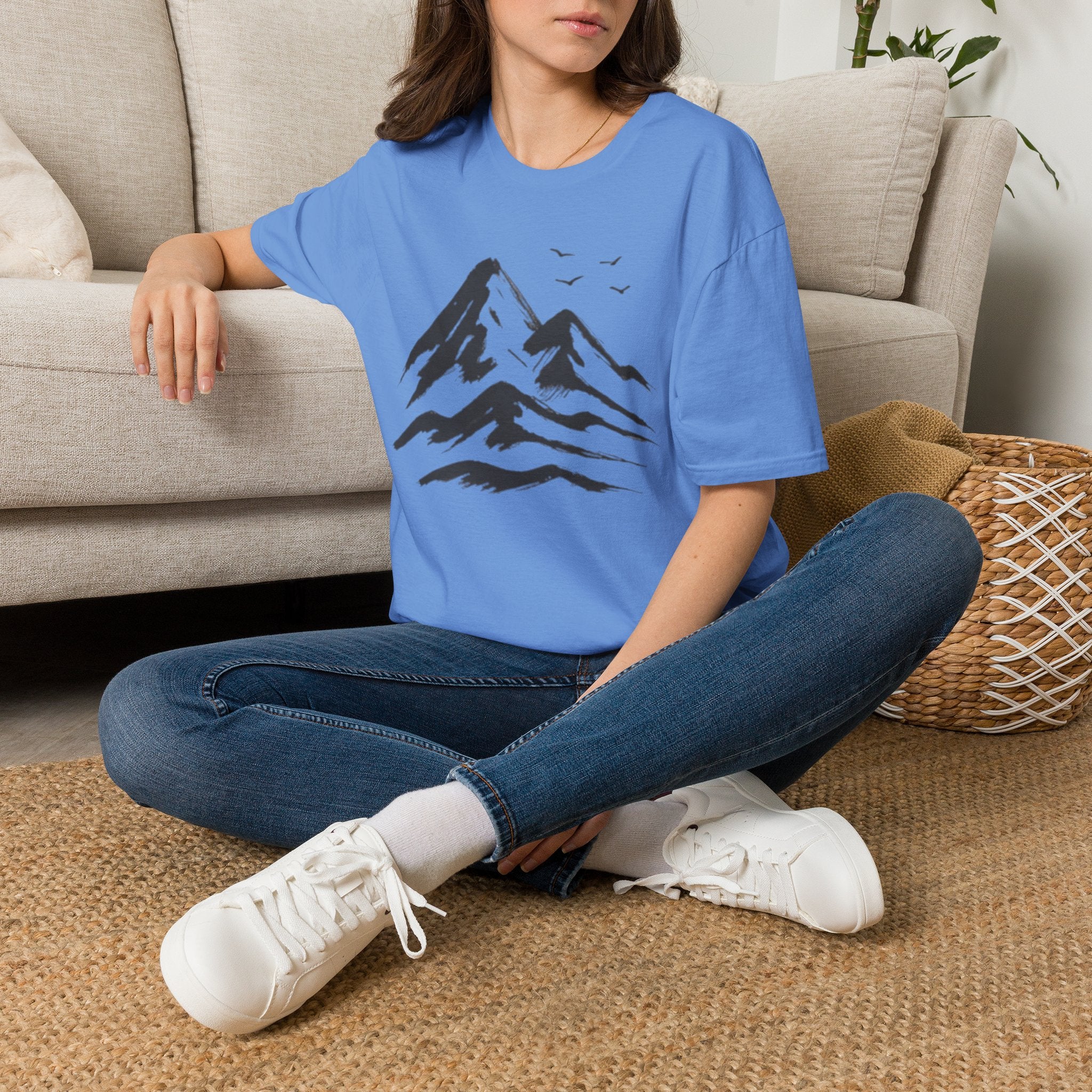 Mountains and Birds T-Shirt
