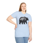 Geometric Forest Bear T-Shirt