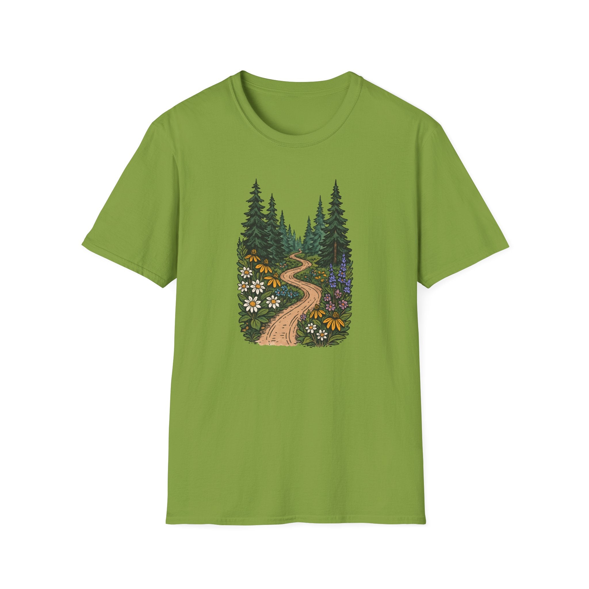 Winding Forest Path T-Shirt