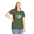 "Take A Hike & Breathe It In" Outdoor Hiking Graphic Tee