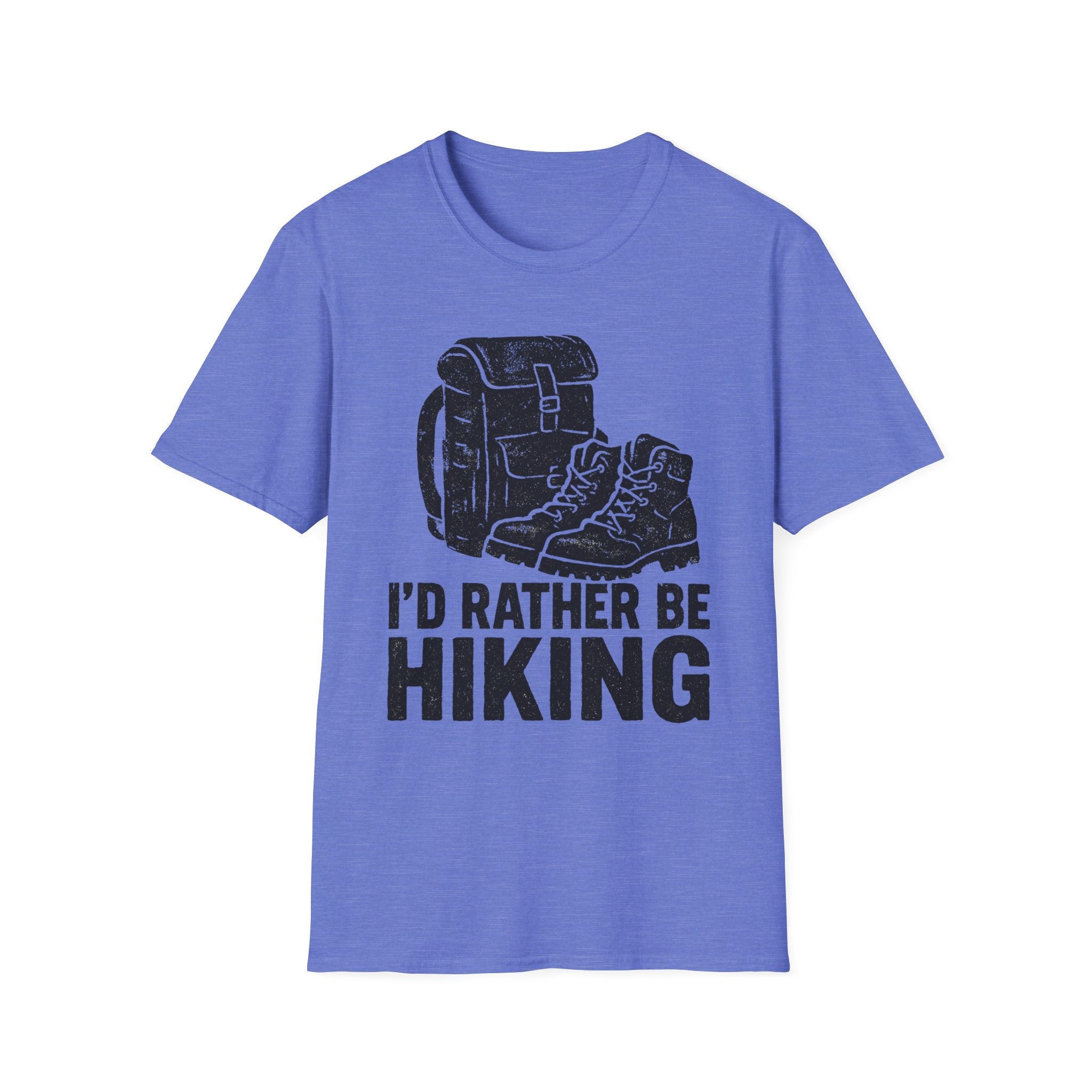 Boots & Backpack "I'd Rather Be Hiking" T-Shirt