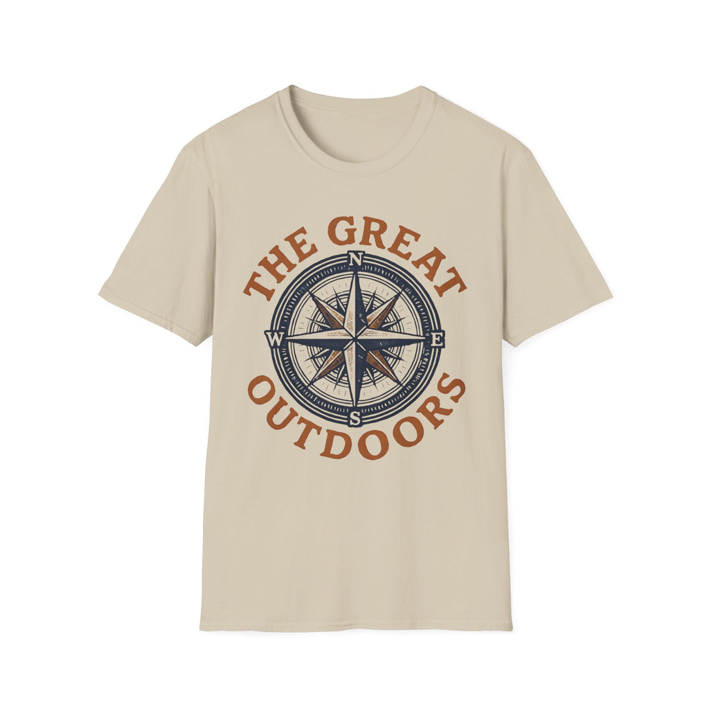 "The Great Outdoors" Compass Graphic Tee Shirt